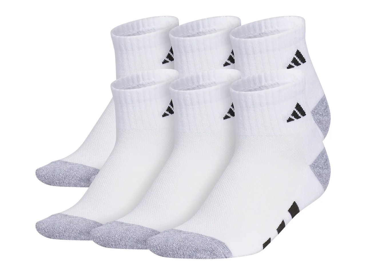 Athletic Cushioned Kids' Ankle Socks - 6 Pack