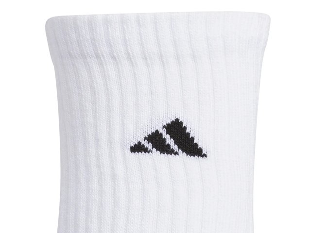 Athletic Cushioned Kids' Crew Socks - 6 Pack
