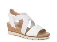 Just Cute Wedge Sandal White view