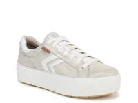 Young And Free Platform Sneaker - Women's Gold Metallic view