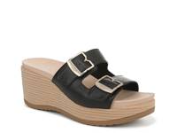 Cali Breeze Wedge Sandal Black view