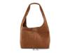 Clem Suede Mini Hobo Bag Cognac view