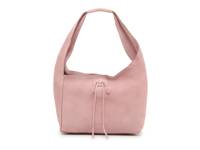 Clem Suede Mini Hobo Bag Light Pink view