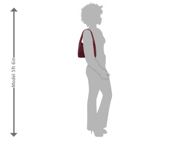 Clem Suede Mini Hobo Bag