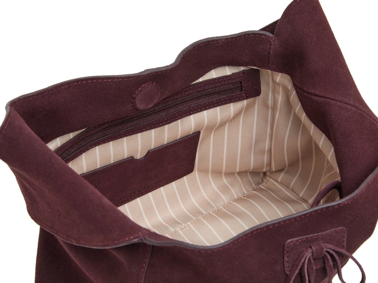 Clem Suede Mini Hobo Bag