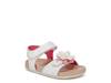Islander Sandal - Kids' White/Silver Metallic Sparkle view