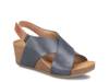 Eva Wedge Sandal Navy view