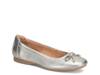 Keegan Ballet Flat Silver view