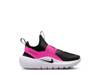 Flex Runner 4 Slip-On Sneaker - Kids' Black/Pink view