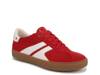 Medina Sneaker Crimson Red Suede view