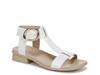 Brandy Sandal White Croc Print Synthetic view