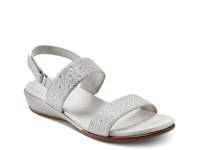 Haisley Wedge Sandal Silver Metallic view