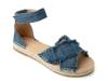 Pemma Espadrille Sandal Blue view