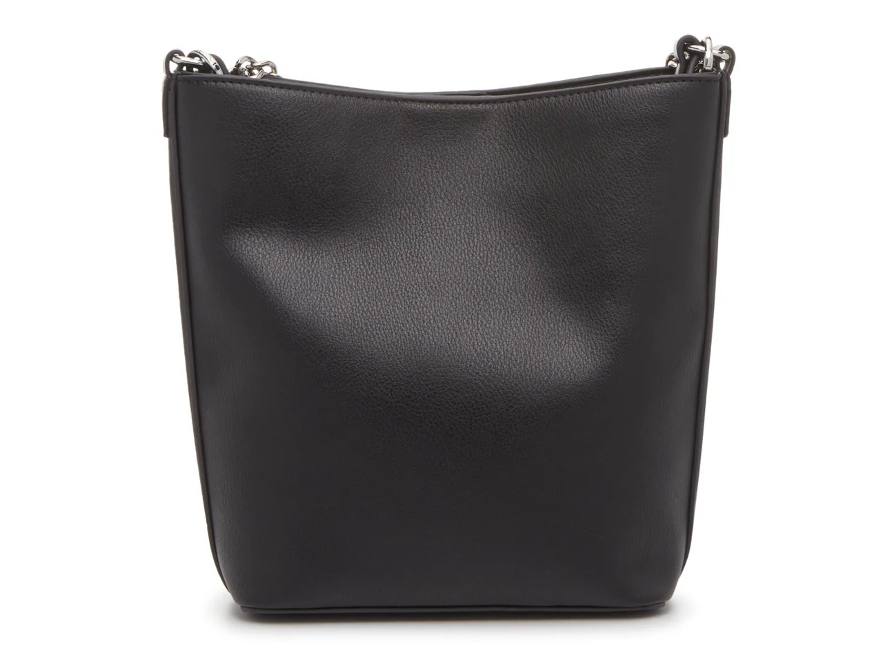 Draped Charm Bucket Bag