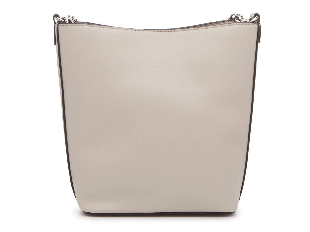 Draped Charm Bucket Bag