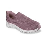 Skechers Slip-Ins Martha Stewart: Arch Fit Glide-Step Elevate Smoke Show Slip-On Sneaker Dark Pink view