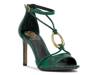Alinna Sandal Green/Black Snake Print Leather view
