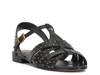 Chaya Sandal Black Leather view