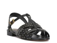 Chaya Sandal Black Leather view