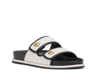Graysin Sandal White/Black Leather view