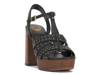 Palton Platform Sandal Black view