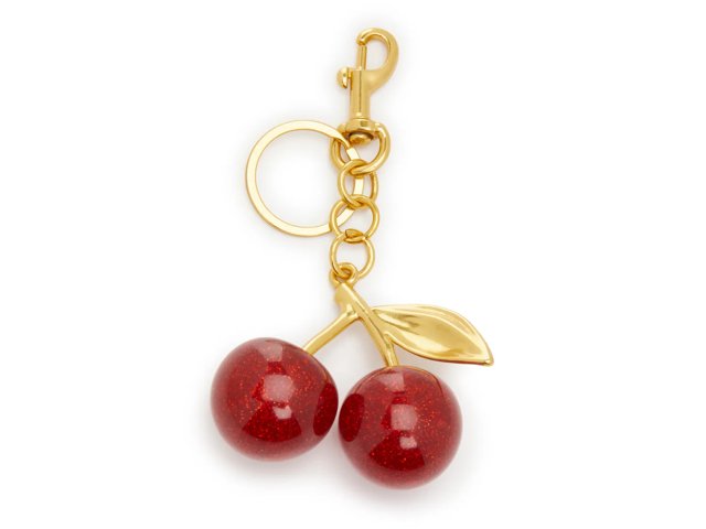 Metal Cherries Bag Charm