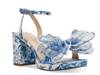 Duke Platform Sandal Blue view