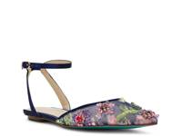 Garbo Flat Navy/Multicolor Floral view