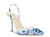 Patch Pump Blue/White Floral view