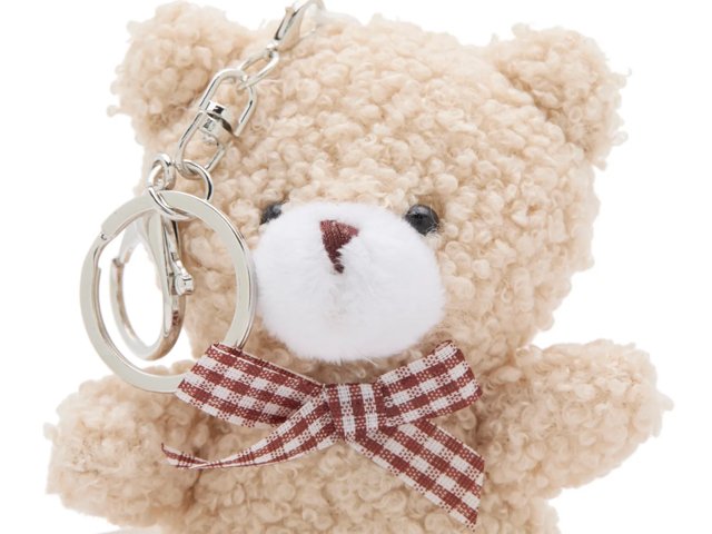 Teddy Bear Bag Charm