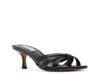 Cary Sandal Black Leather view