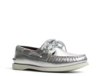 Authentic Original 2-Eye Boat Shoe Silver Metallic view
