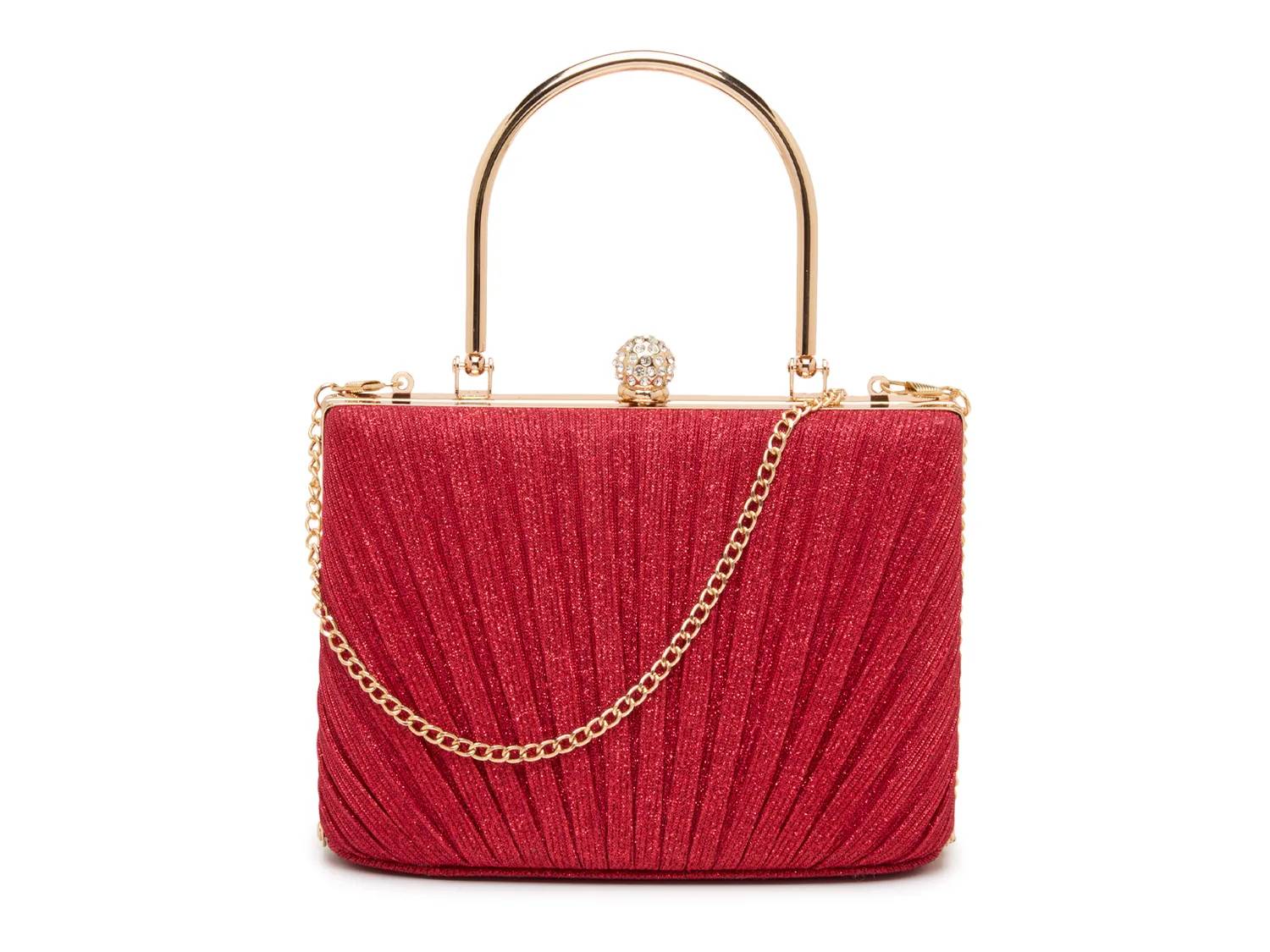 Glitter Boxy Clutch