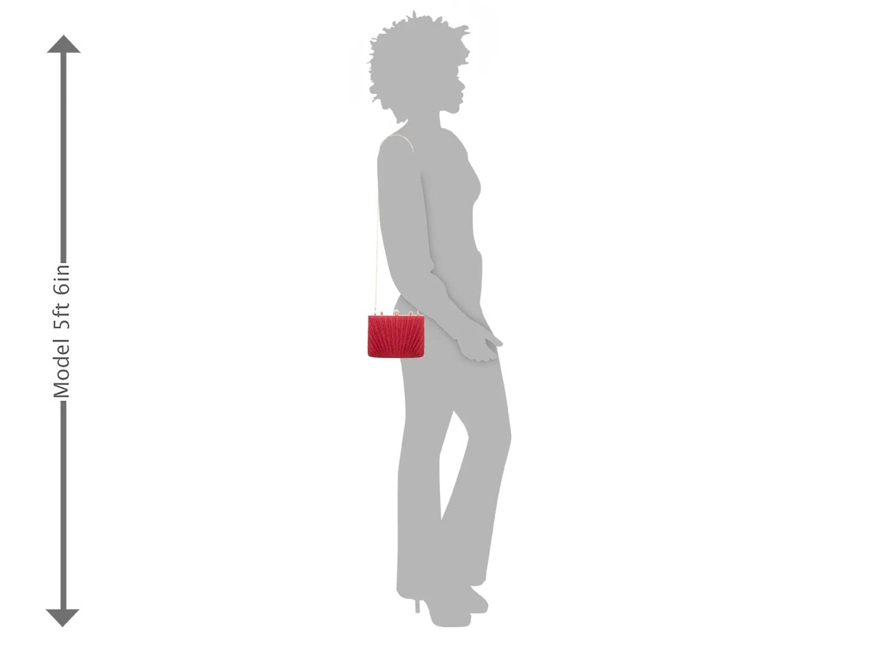 Glitter Boxy Clutch