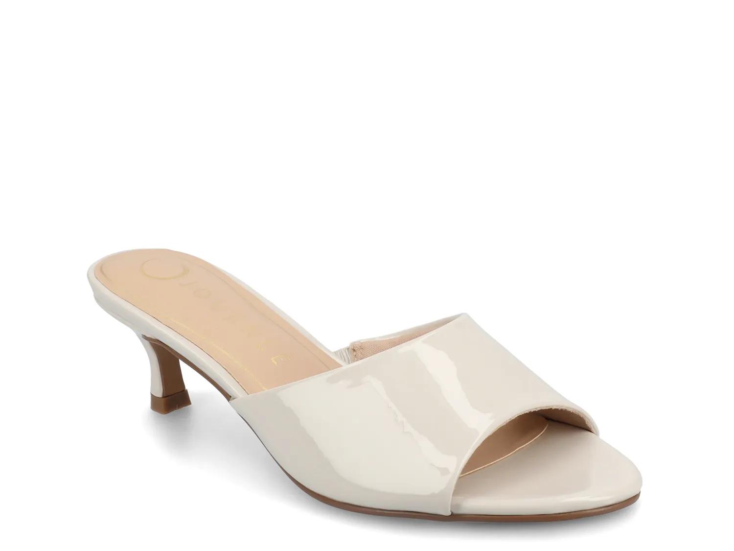 Journee Collection Jeylah Sandal | Women's | Taupe | Size 6 | Sandals | Kitten
