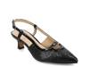 Padma Pump Black Snake Print view