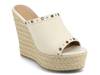Yari Wedge Sandal White view