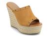 Yari Wedge Sandal Cognac view