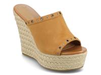 Yari Wedge Sandal Cognac view