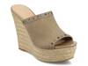 Yari Wedge Sandal Taupe view