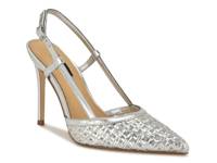 Floree Pump Silver Metallic view