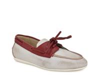 Yacht Loafer White/Red view