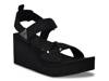 Daysa Wedge Sandal Black view