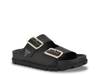 Fasten Sandal Black Leather view