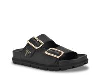 Fasten Sandal Black Leather view
