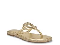 Saima Sandal Gold Metallic view