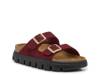 Papillio by Birkenstock Arizona Platform Slide Sandal - Women's Burgundy view