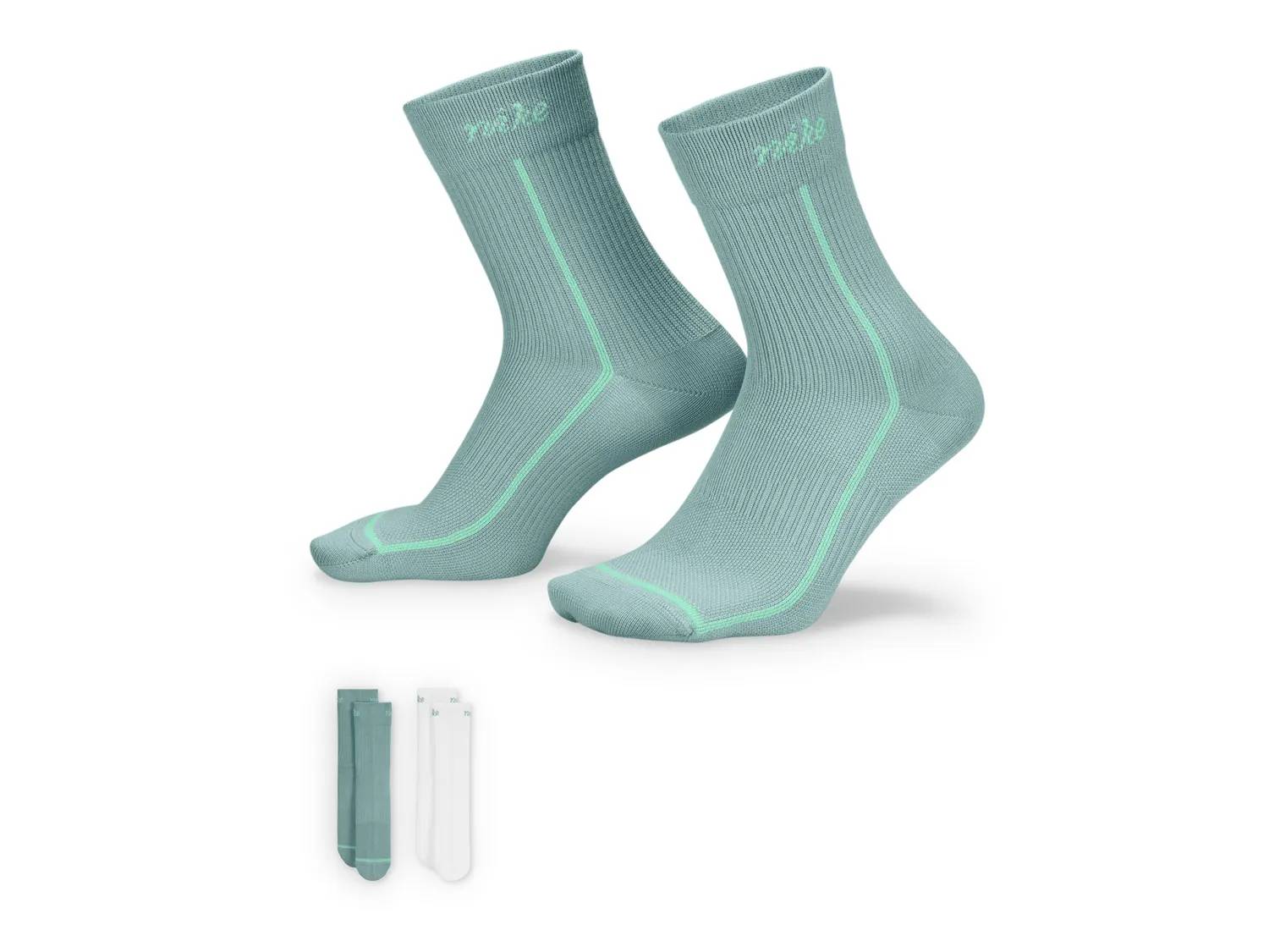 Everyday Plus Lightweight Women's Crew Socks - 2 Pack