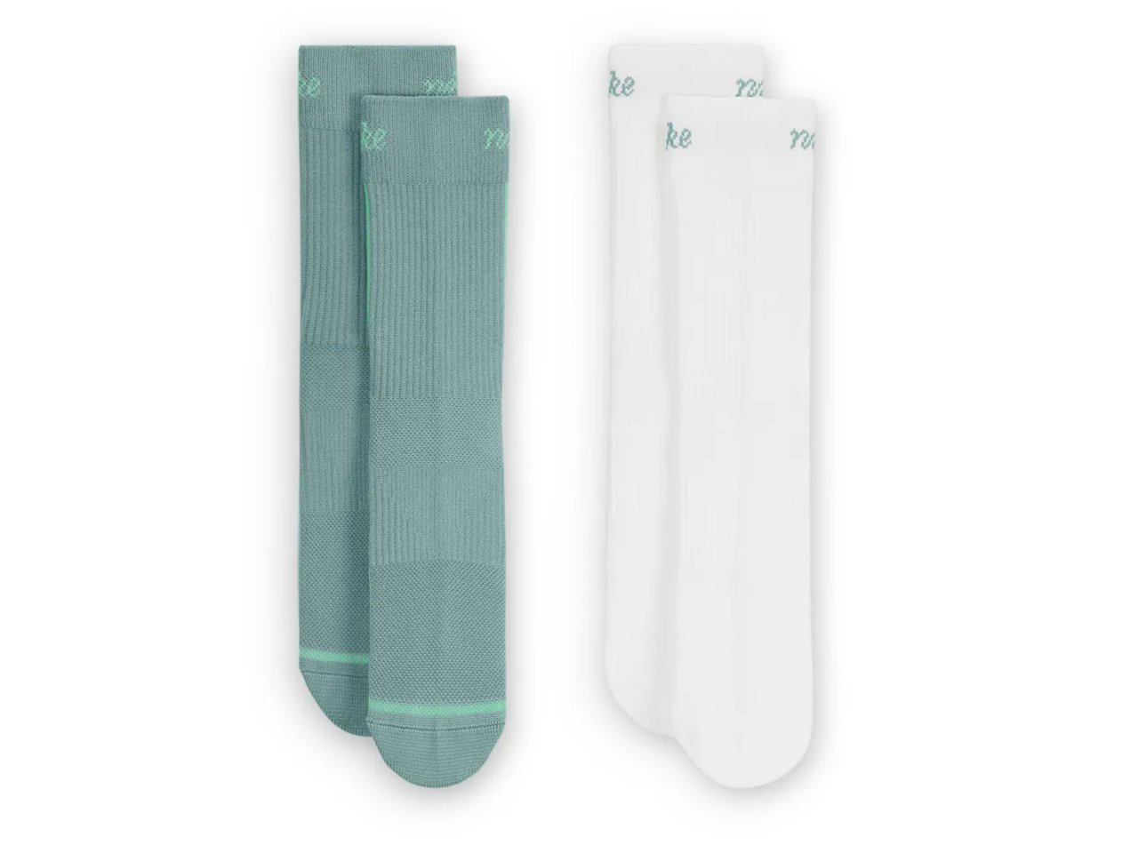 Everyday Plus Lightweight Women's Crew Socks - 2 Pack