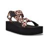 Avin Platform Sandal Animal Print view
